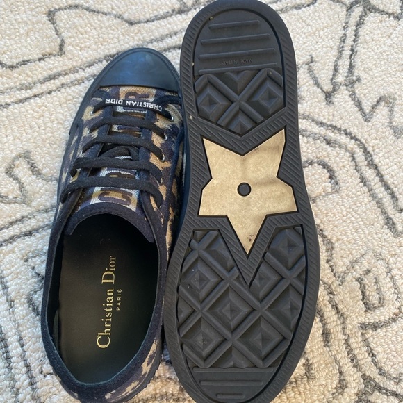 AUTHENTIC!!!! Christian Dior leopard sneakers ! Great condition!!! - Picture 11 of 15